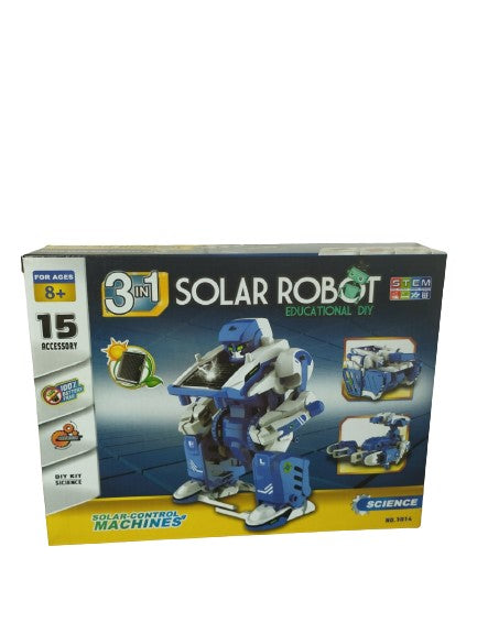 Children's solar robot - constructor 3 in 1