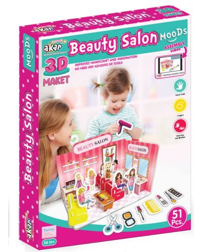 3D Model Beauty salon