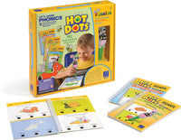 Set of 3 booklets and talking pen "HOT DOTS"