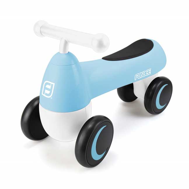 Four-wheel ride for children over 18 months, FUNBEE blue