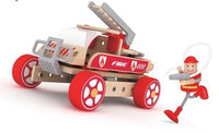 Wooden constructor for children - Fire truck