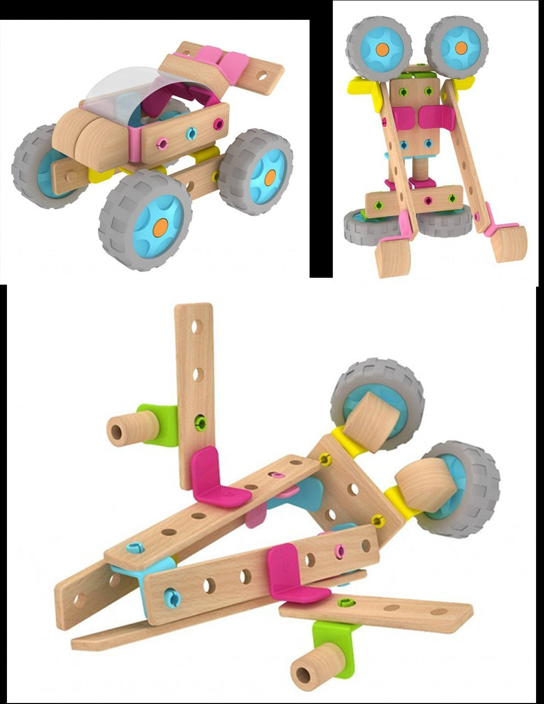 Wooden Constructor for assembly