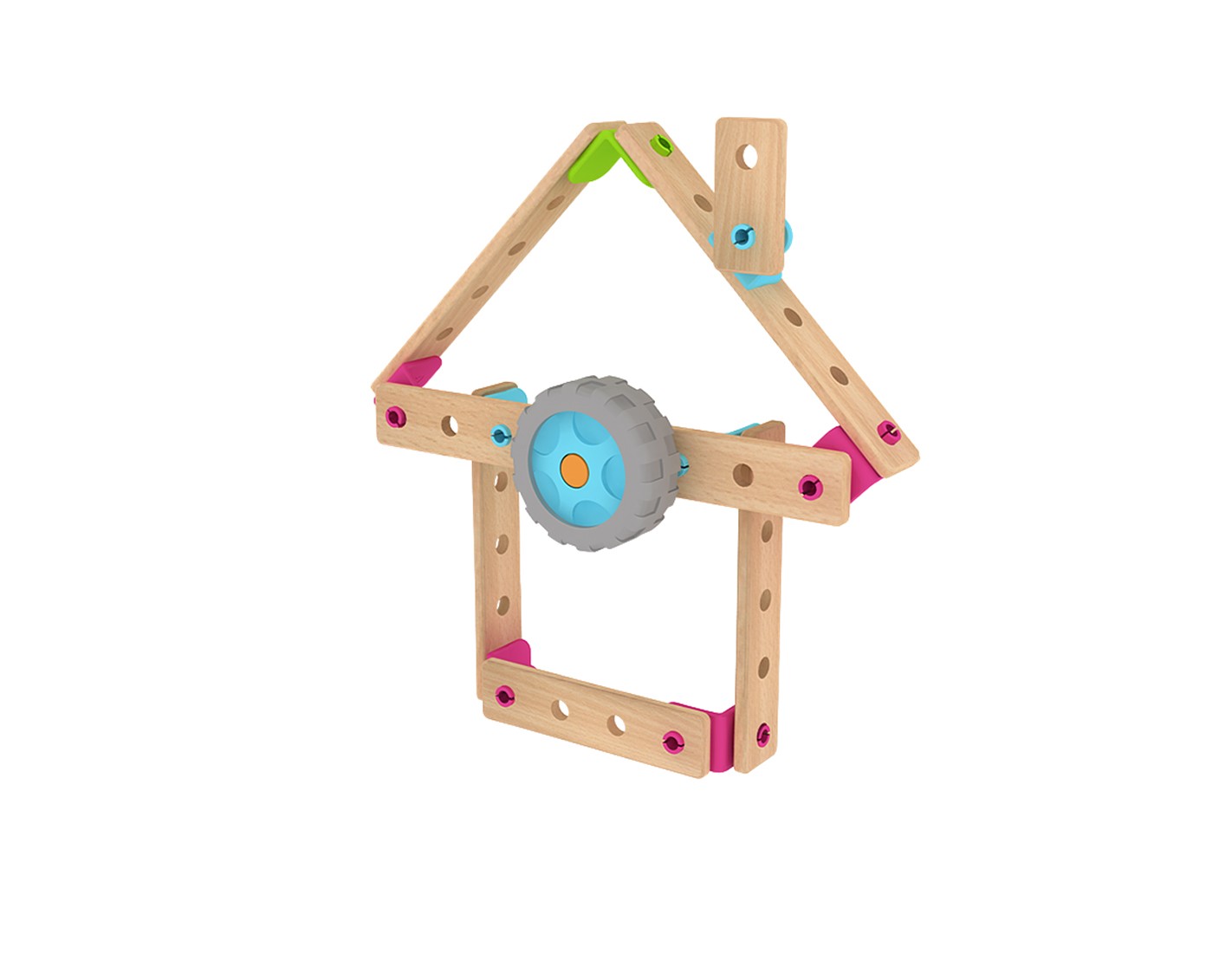 Wooden Constructor for assembly