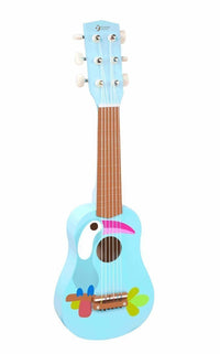 Wooden children's guitar