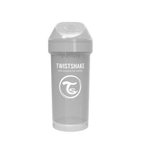 Children's cup with shaker Twistshake 360 ​​ml 12+ months gray