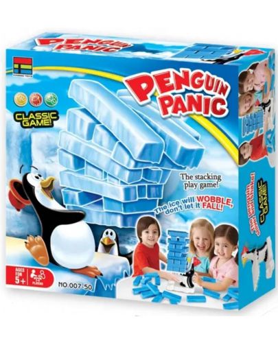 Children's Penguin Balance Game - Ice Tower