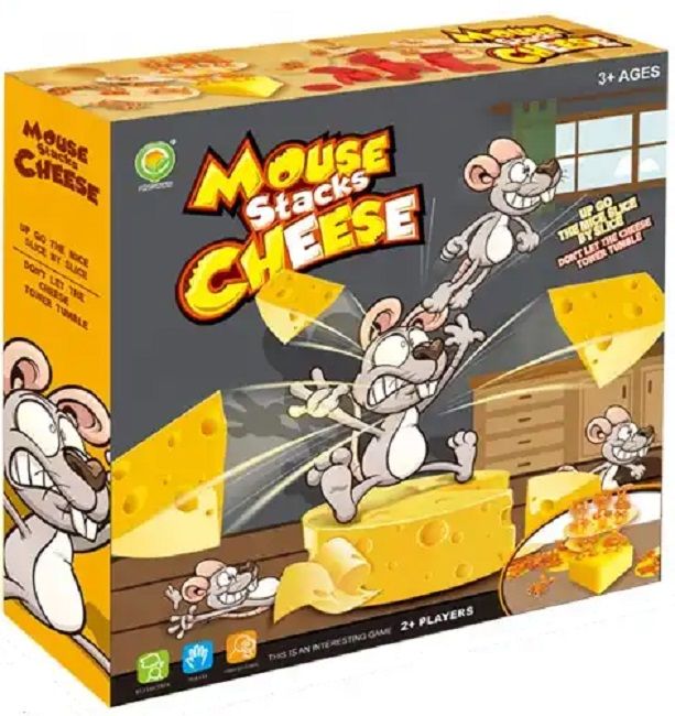 Children's balance game - Tower of cheese and micelles