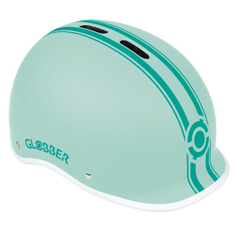 Globber Master XS/S children's luminous helmet (47-51cm), mint green