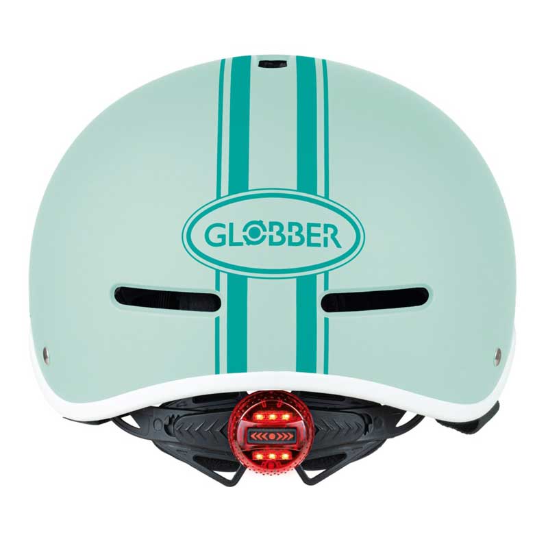 Globber Master XS/S children's luminous helmet (47-51cm), mint green