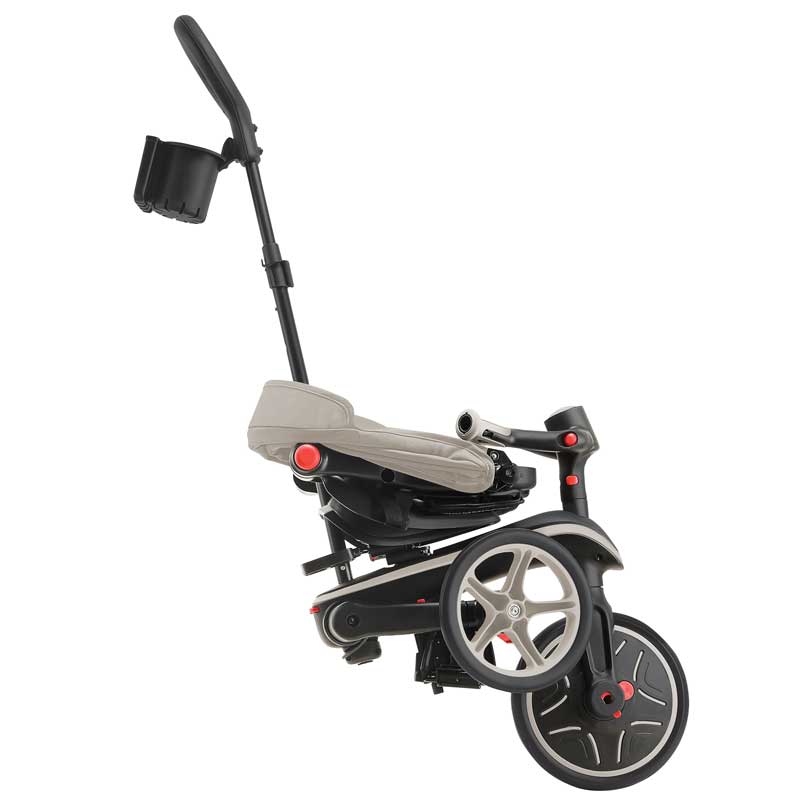 Детска триколка 4 в 1 GLOBBER EXPLORER TRIKE FOLDABLE, сгъваема, бежов цвят