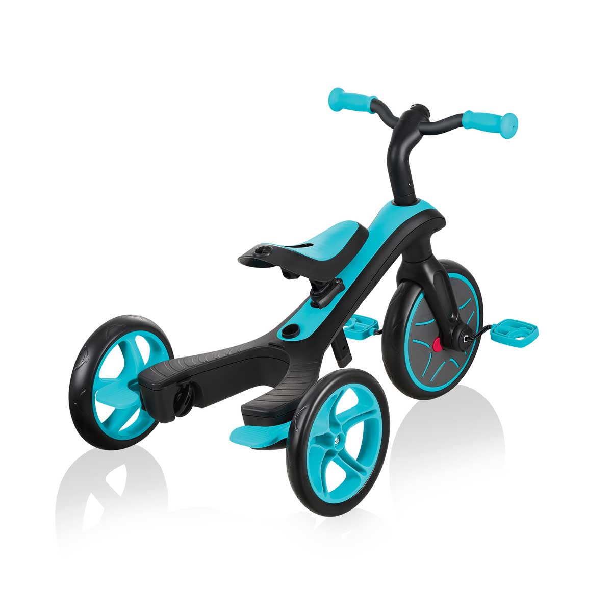 Детска триколка 4 в 1, Globber Trike Explorer синьо-зелена