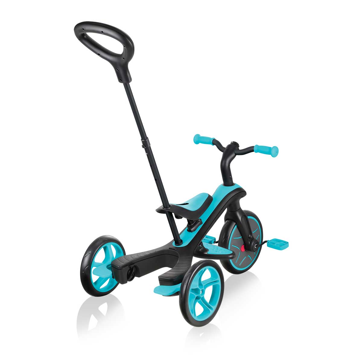 Детска триколка 4 в 1, Globber Trike Explorer синьо-зелена