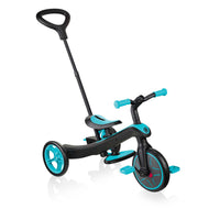 Детска триколка 4 в 1, Globber Trike Explorer синьо-зелена