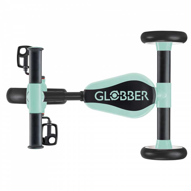 Детска триколка Globber Learning Trike 2 в 1 - ментово зелена