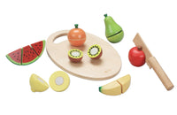 Children's wooden cutting set - fruits