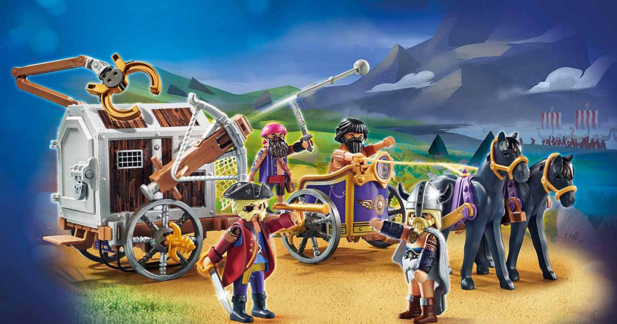 Детски конструктор Playmobil, Чарли със затворническия вагон