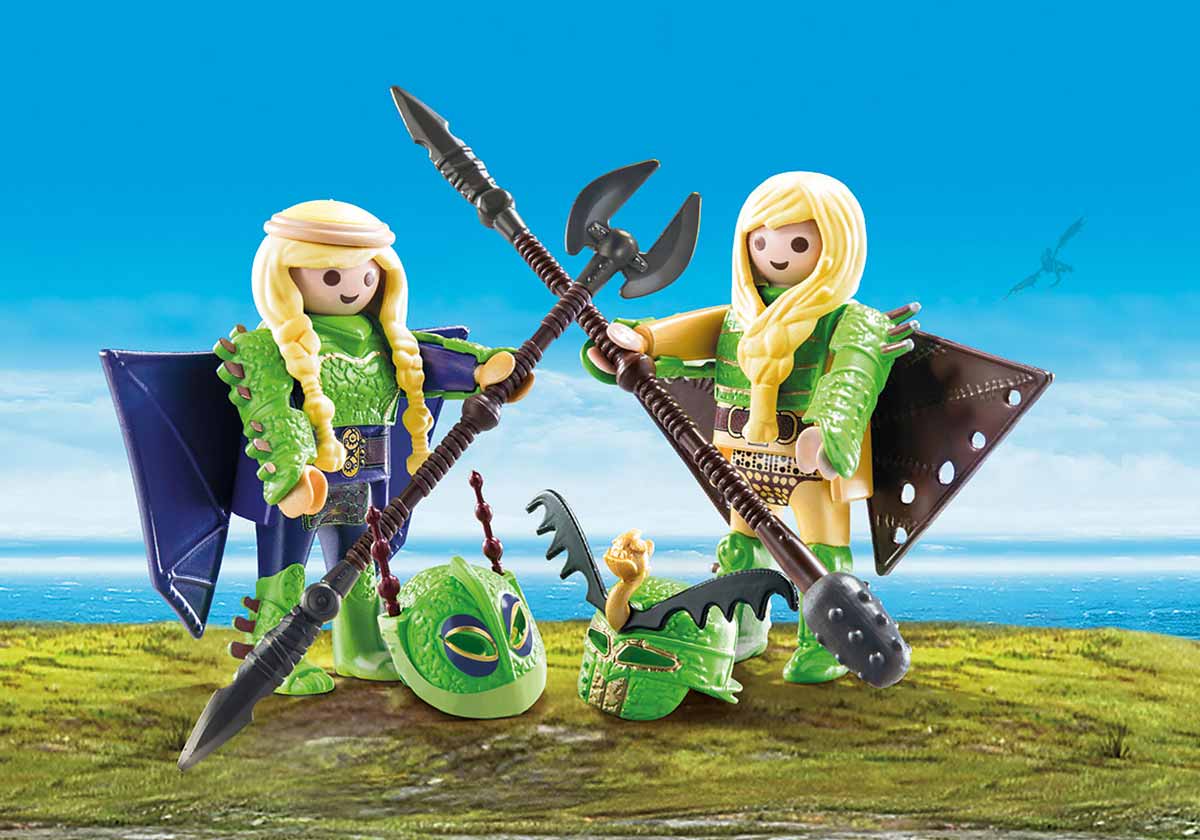 Детски конструктор Playmobil, Raffnut and Taffnut