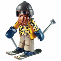 Детски конструктор Playmobil, Скиор със ски