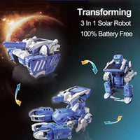 Children's solar robot - constructor 3 in 1