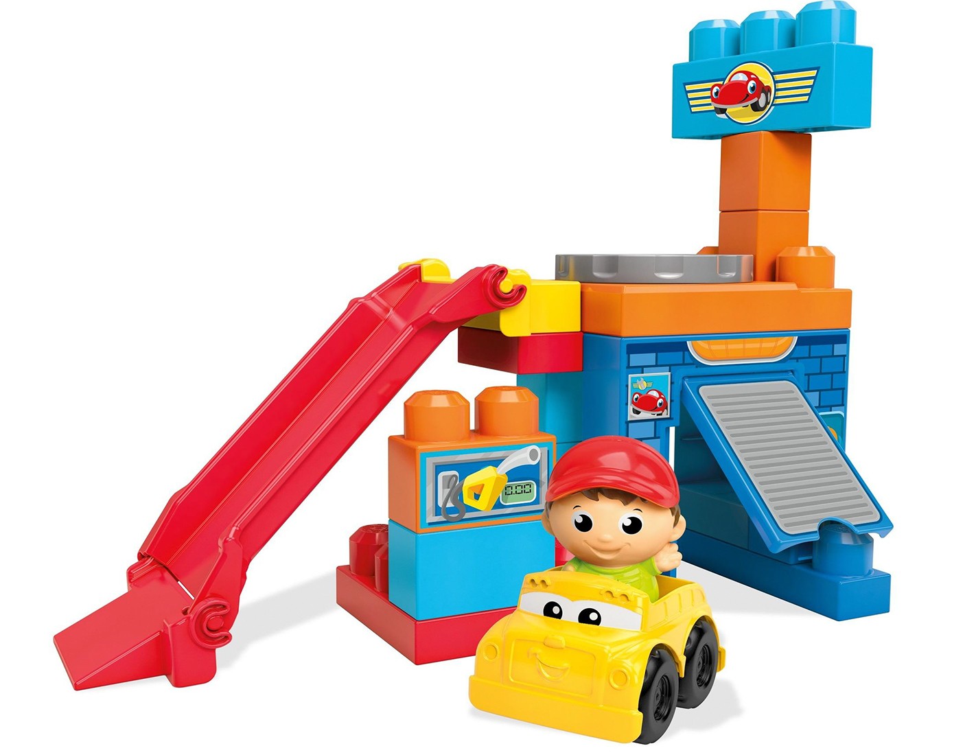 Kids Builder - The Rotating Garage, Mega Bloks