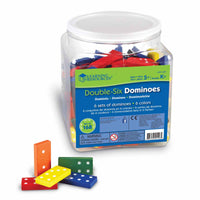 Giant dominoes - 168 colored tiles