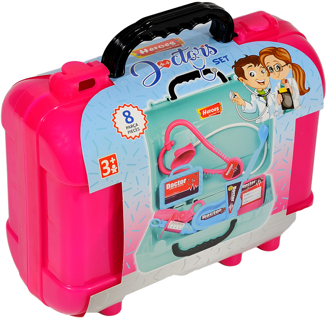 Playset - Doctor, pink