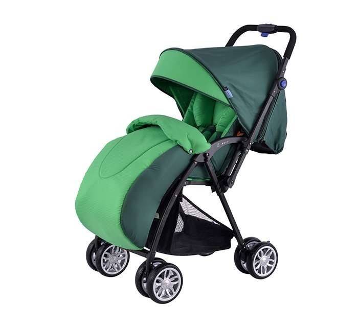 Zooper Salsa Apple Green Plaid Stroller, green