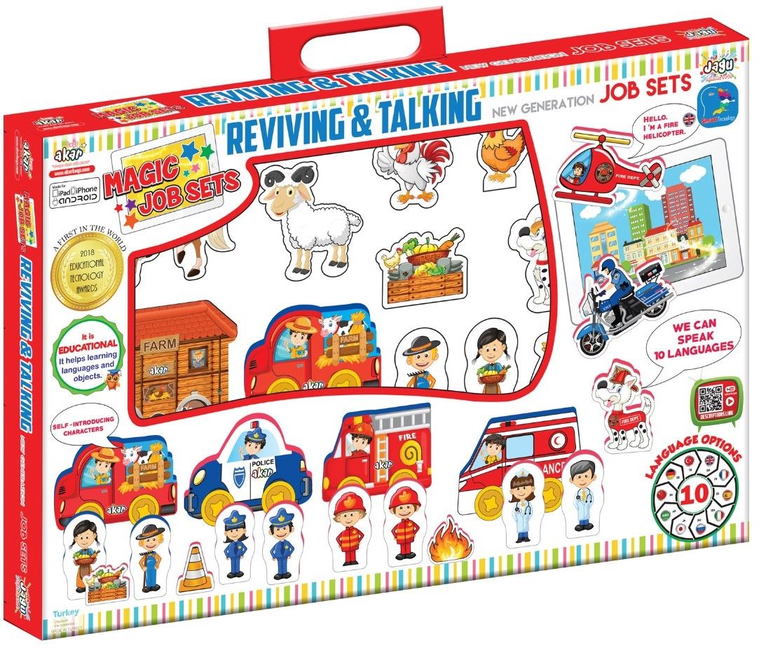 Set of talking toys - Farm, 19 pieces