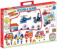 Talking Toy Set - Police Station, 18 pieces