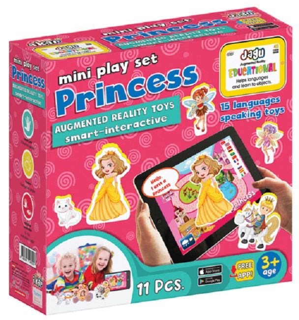 Set of talking toys - Princesses, 11 parts