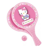 Set of 2 rackets and a game ball - Hello Kitty