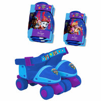 Set of roller skates, knee pads and elbow pads PAW PATROL MOVIE, 24-29 number