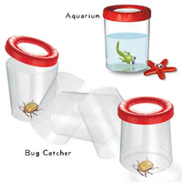 Magnifying glass insect observation container, NAVIR