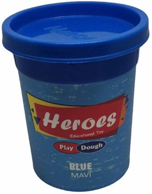 Natural play dough in a box Heroes Play Dough - White