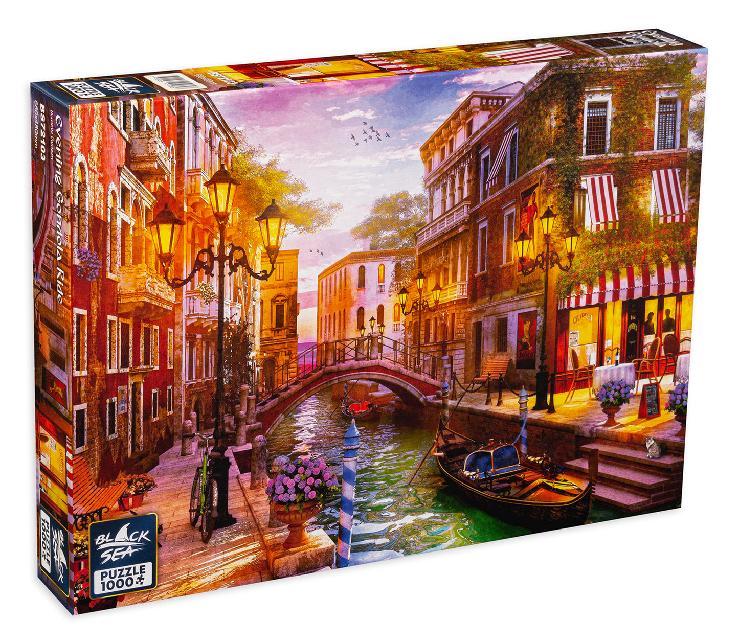 Black Sea 1000 piece puzzle - Evening time?
 gondola ride, Dominic Davison