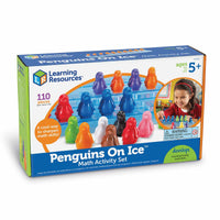 Penguins on?
 y ice - math game