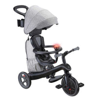 Триколка 4 в 1 GLOBBER EXPLORER TRIKE DELUXE PLAY със сенник в черен цвят