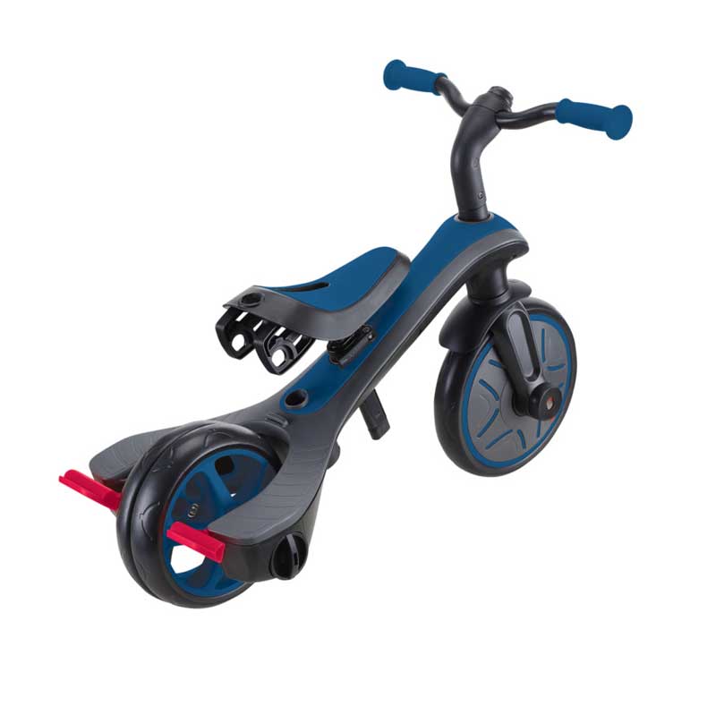 4 in 1 GLOBBER EXPLORER TRIKE with canopy in royal blue