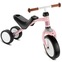 Children's tricycle with adjustable seat PUKY PUKYMOTO, pastel pink