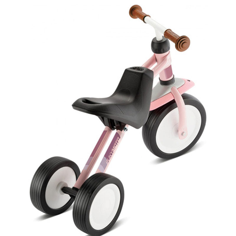 Children's tricycle with adjustable seat PUKY PUKYMOTO, pastel pink