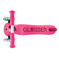 Тротинетка 4 в 1 GLOBBER GO UP SPORTY LIGHTS 360° - розова