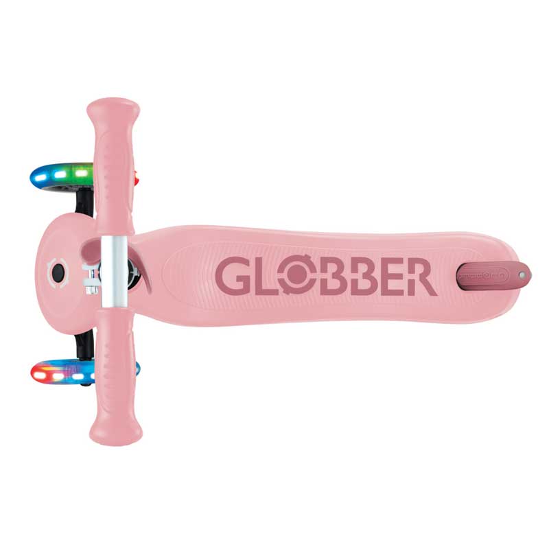 Тротинетка със седалка 4 в 1 GLOBBER GO UP SPORTY LIGHT - пастелно розова