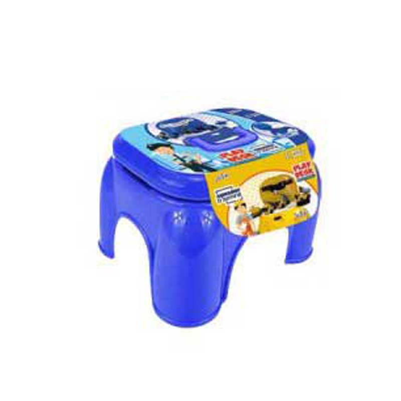 Fun play chair with accessories for boy, construction machines