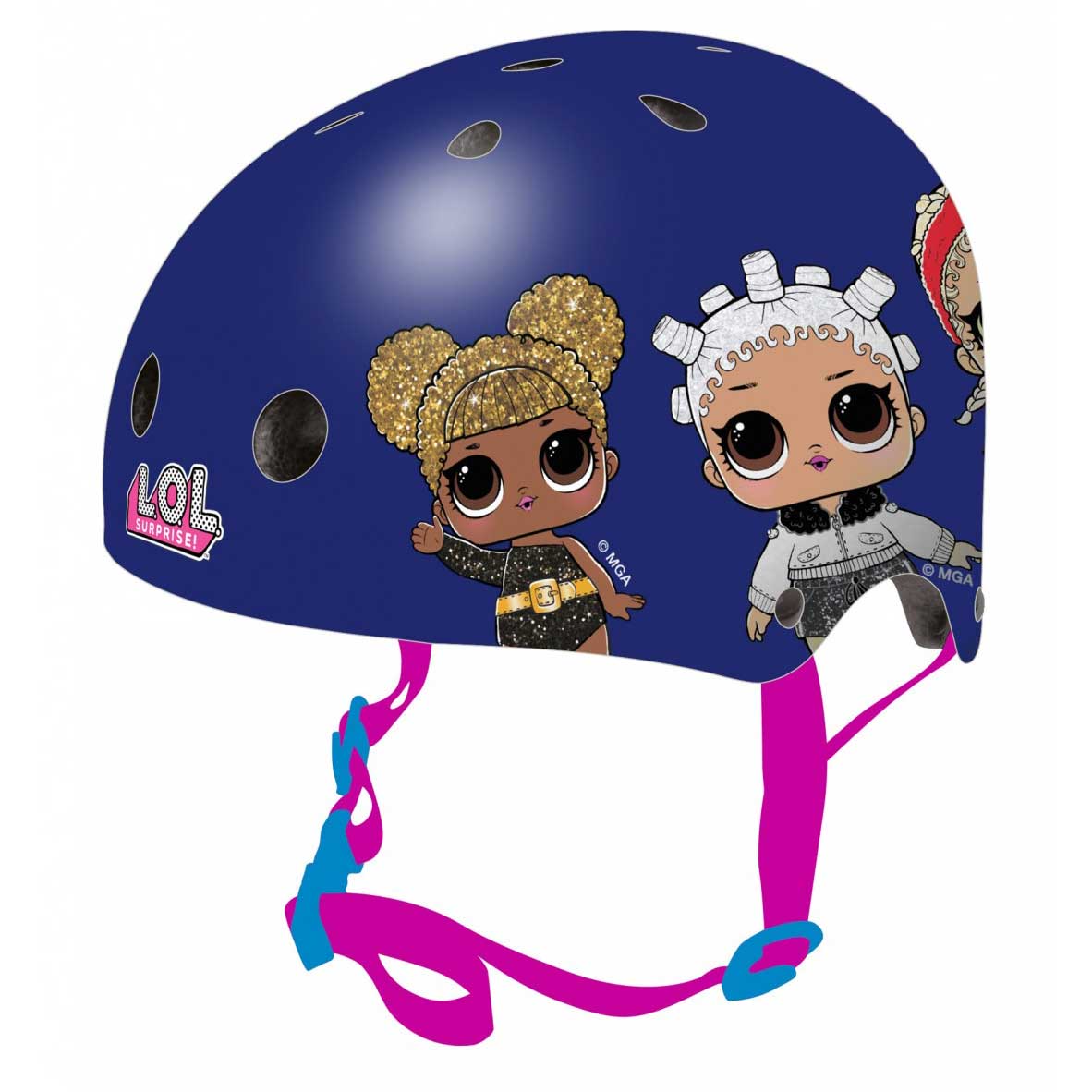 Safety helmet for girls, size S, LOL