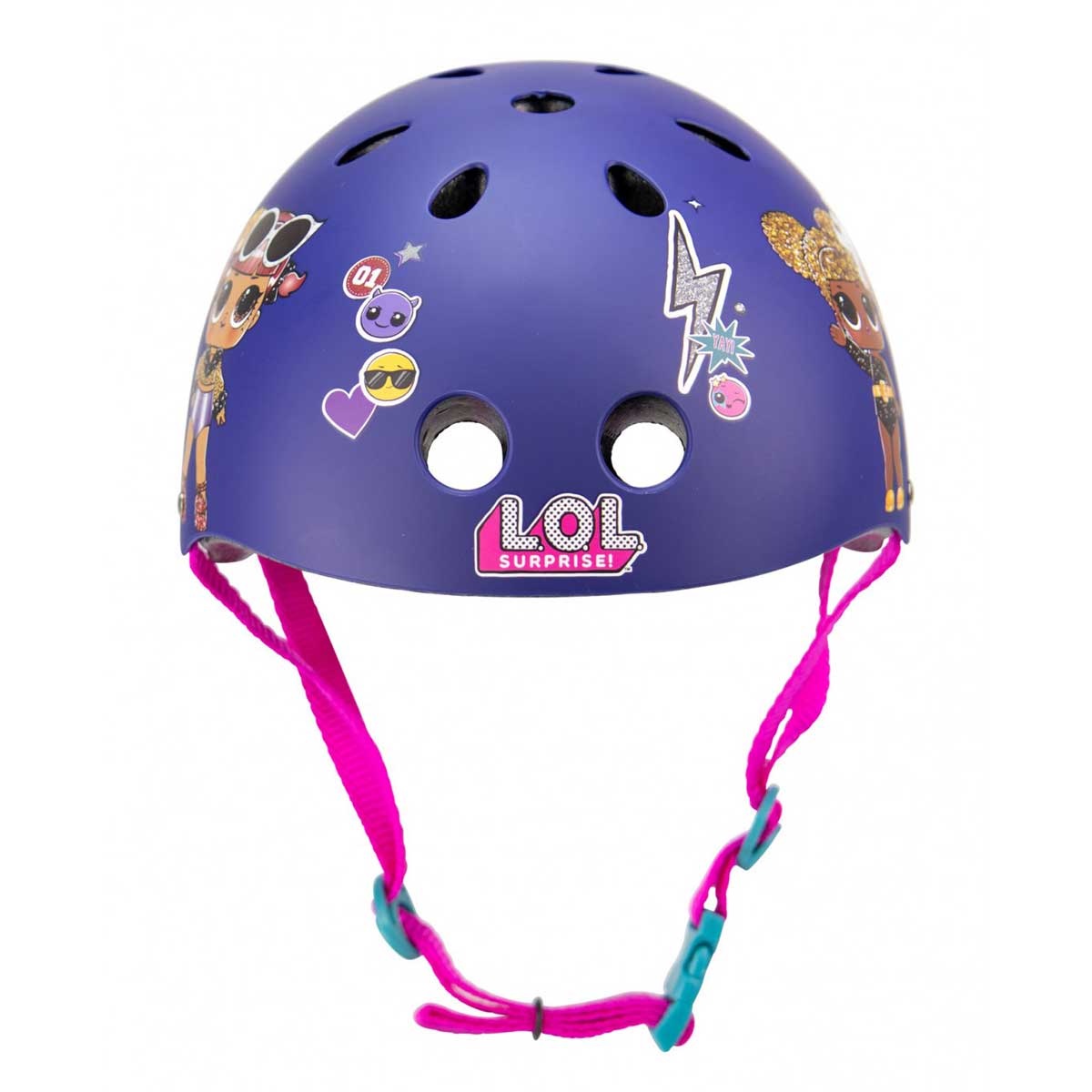 Safety helmet for girls, size S, LOL